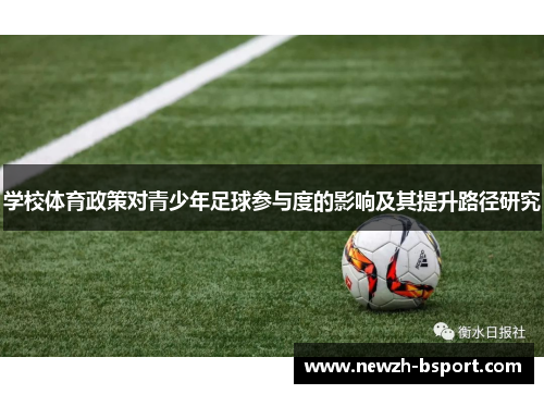 学校体育政策对青少年足球参与度的影响及其提升路径研究